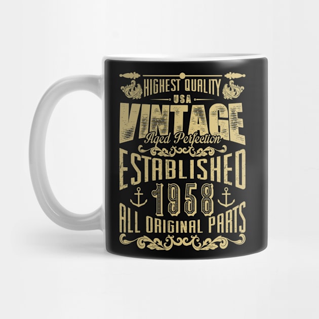 Highest quality USA vintage aged perfection established 1958, All original parts! by variantees